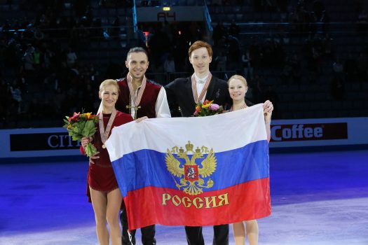 MacCoffee supported the triumph of Russian figure skaters at European championship