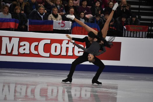 MacCoffee at the European Figure Skating Championships in Minsk