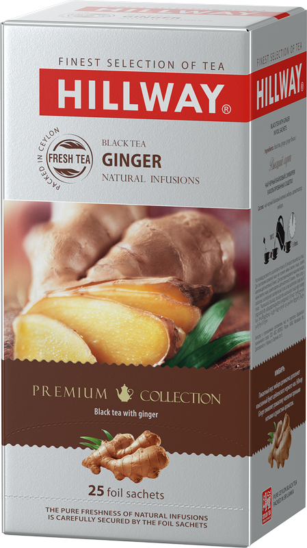Ginger — черный чай с имбирем