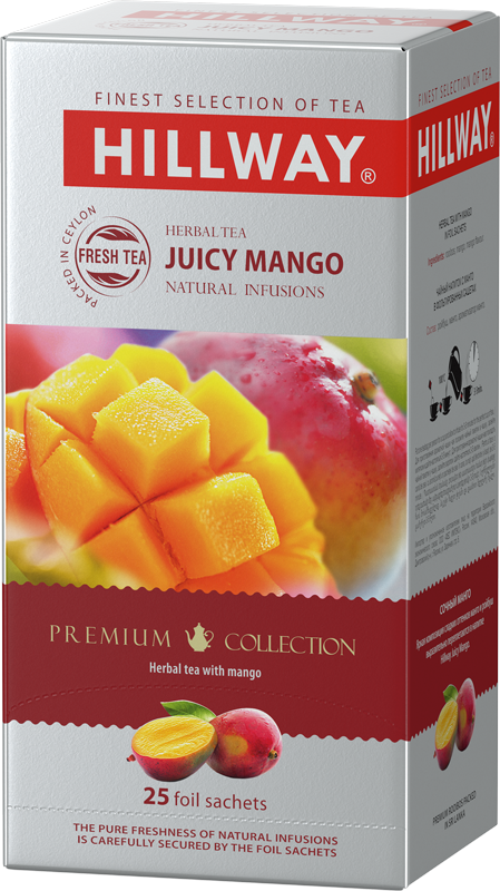 Juicy Mango — herbal tea with mango flavor