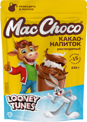 MacChoco® Растворимый какао-напиток с традиционным вкусом
