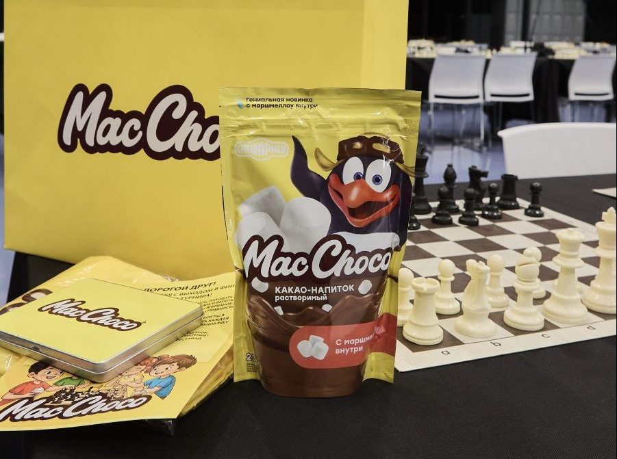 MacCoffee ESPRESSO DITORINO и MacChoco на Турнире «Шахматные Звезды» 2026